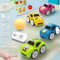 RC Intelligent Sensor Car| Remote Control Mini Car with Music & Lighting| Line Following Car| Racing Toy Gift for Boys & Girls