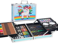 Drawing and Painting Supplies Briefcase for Kids & Adults