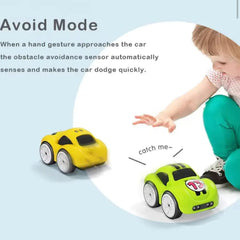 RC Intelligent Sensor Car| Remote Control Mini Car with Music & Lighting| Line Following Car| Racing Toy Gift for Boys & Girls