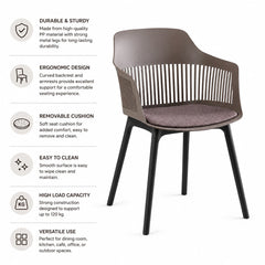 ASTER BEIGE CAFE CHAIR