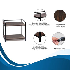 2-Layer Multipurpose Microwave Oven Stand