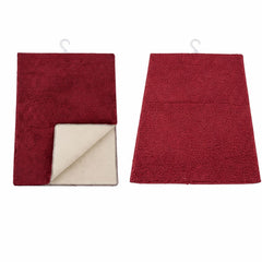 Premium Beige Anti-Slip Floor Mat – Soft Absorbent Bathroom & Bedroom Carpet Rug for Home (Set of 2 Specific colours not available)