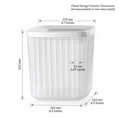 Transparent plastic storage container with lid kitchen organizer box