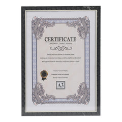 CertiFrame – White Certificate & Photo Frame