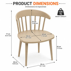 NEXA BEIGE CAFE CHAIR