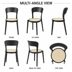 FLORA GREY CAFE CHAIR