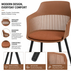 ASTER ORANGE CAFE CHAIR