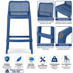 BLUE HEIGHT CHAIR
