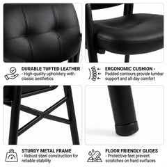 EMBASSY CADBURY 4 LEG BLACK
