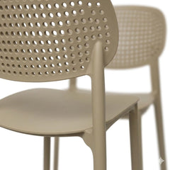 NOVA BROWN CAFE CHAIR