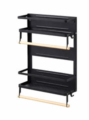 Magnetic Storage Shelf for Fridge | Magnetic Spice Rack For Kitchen | Fridge Organizer and Shelf for Kitchen Storage and Organizer