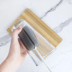 Long Handle Foam Bottle Cleaning Brush