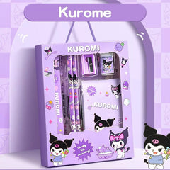 Stationery Set 6-Piece Cute School Supplies Kit for Students