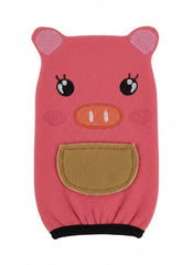Cute Pink Pig Exfoliating Bath Glove
