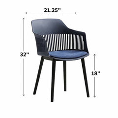 ASTER BLUE CAFE CHAIR
