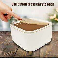 Modern Nordic Low-Height Dustbin