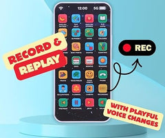 Learning Musical Phone for Kids with 28 Engaging Function I Alphabet, Numbers, Rhymes and Music | Educational Mobile Toy | Screen-Free Learning Toy (2+ Years)