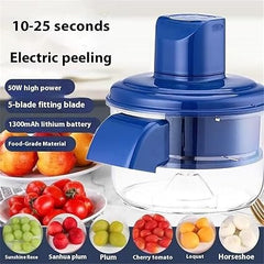 Vegetables & Fruit Peeler Smart Rechargeable for Fruits Shop Restaurant Kitchen Home & Garden Kitchen, Dining & Bar Kitchen Tools & Gadgets Peelers