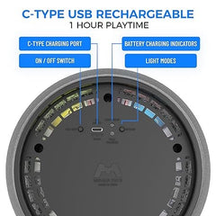 Futuristic UFO Gliding Pad Game