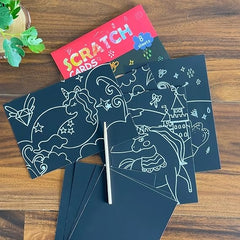 Scratch Card and Draw Book for Kids