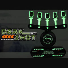 2 in 1 Luminous air Hover Target Shooting Game Set With 2 Electric Soft Bullet Guns