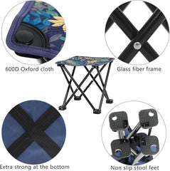 Portable Folding Camping Stool – Lightweight Outdoor Travel Chair