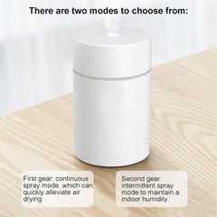 Mini Humidifier| USB mini humidifier white portable air moisturizer| Perfect for, Home, office, & Bedroom