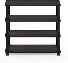 Shoe Rack For Home | Wooden Particle Footwear Stand and Shelves | Floor Standing 4 Tier Shoes Shelf | All Weatherproof | Indoor Outdoor