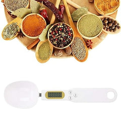 Portable Electronic Digital Kitchen Spoon Weighing Scale for Diet