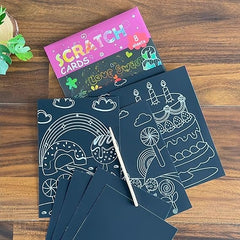 Scratch Card and Draw Book for Kids