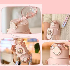 Bear Transparent Sipper Bottles