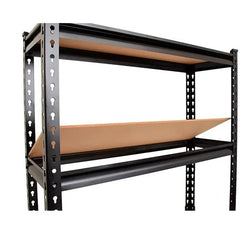 4-Shelf Shelving Unit Storage Rack Utility Rack Garage Shelves Display Rack Steel Boltless Rivet Rack