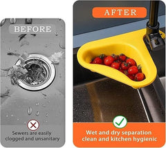 Triangle Sink Corner Strainer Basket