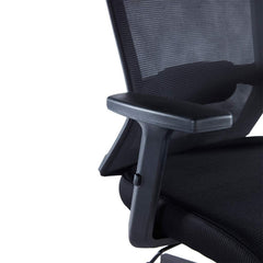 Ergonomic High Back Mesh Office Chair with Adjustable Lumbar Support | Swivel Computer Desk Chair with Armrests & Wheels | Work From Home Executive Chair
