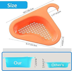 Triangle Sink Corner Strainer Basket