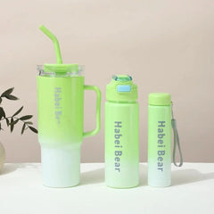 TAN BEI BEAR Insulated Drinkware Family Set (3 Sizes)