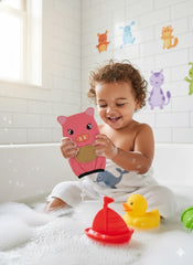 Cute Pink Pig Exfoliating Bath Glove