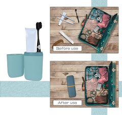 Portable Travel Toothbrush Set