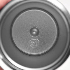 Green Café-Style Insulated Travel Mug