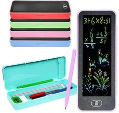 2 in 1 Pencil Box Cum Educational LCD Tablet Toy for Kids