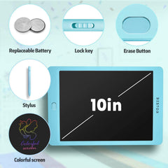 LCD Writing Tablet for Kids – 10 Inch Digital Drawing Pad