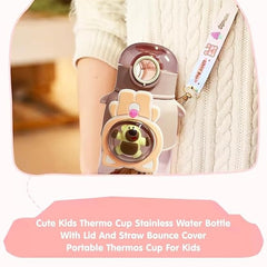Bear Transparent Sipper Bottles
