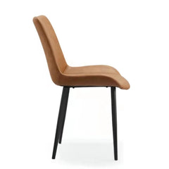 ALPHA BROWN DINING CHAIR