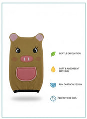 Cute Pink Pig Exfoliating Bath Glove