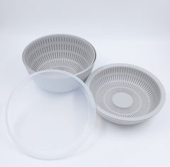 Multi-Functional Kitchen Colander and Mixing Bowl Set ( 2 pieces )