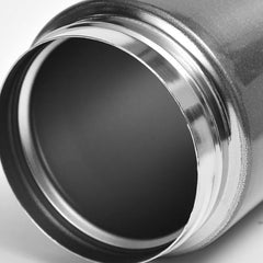 Green Café-Style Insulated Travel Mug