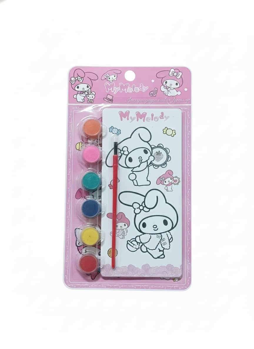 Kids Painting Kit – Colouring Pad with Paints & Brush