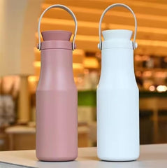 Lock & Lock Stainless Steel Vacuum Insulated Tumbler with Hand Strap – Durable Bottle(500ML)