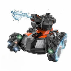RC Water-Shooting Stunt Tank Car