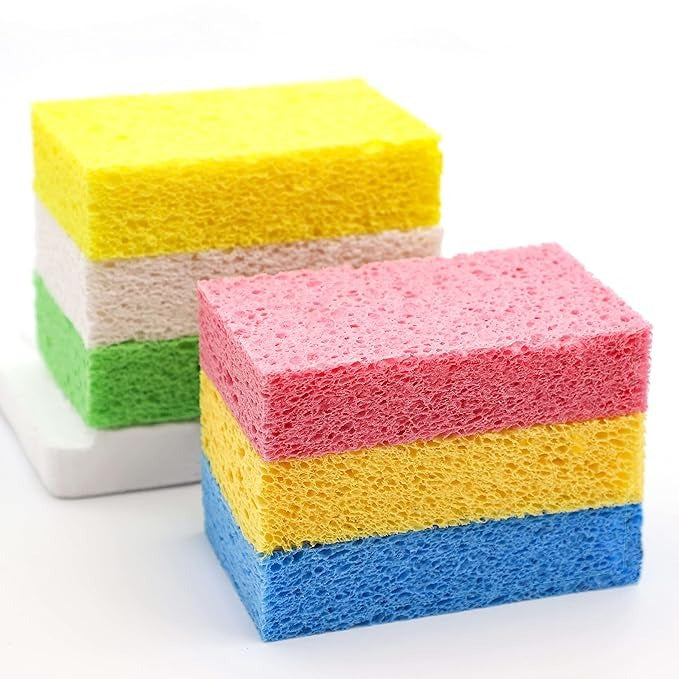 Colour Soft Multi-Layer Cleaning Sponge Set pack of 4